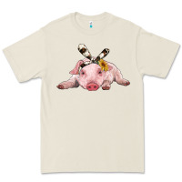Bone baby pig with cowhide ribbon Premium Tee - RanaPortraitStore