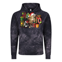 Cloud Black ho ho ho heifer Vintage Hoodie - FaDigitalArtStudio
