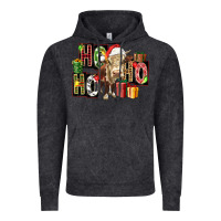 Vintage Black ho ho ho heifer Vintage Hoodie - FaDigitalArtStudio