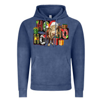 Vintage Denim ho ho ho heifer Vintage Hoodie - FaDigitalArtStudio
