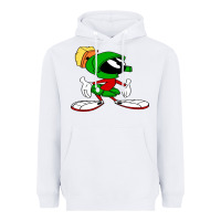 White marvin Heavyweight Hoodie - DesigneFamous