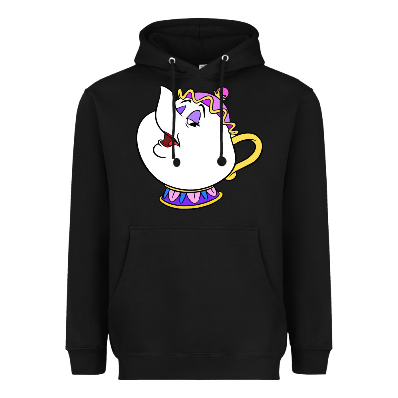 Mrs Potts Heavyweight Hoodie by DesigneFamous | Teevron
