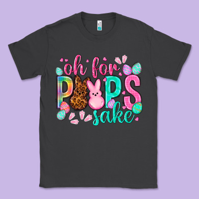 Oh For Peeps Sake Easter Day Classic Tee Designed By Howdyjamesfarm
