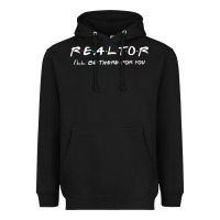 Black realtor Heavyweight Hoodie - DesigneFamous