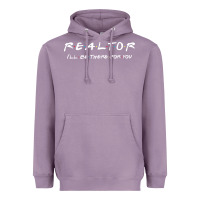 Lavender realtor Heavyweight Hoodie - DesigneFamous