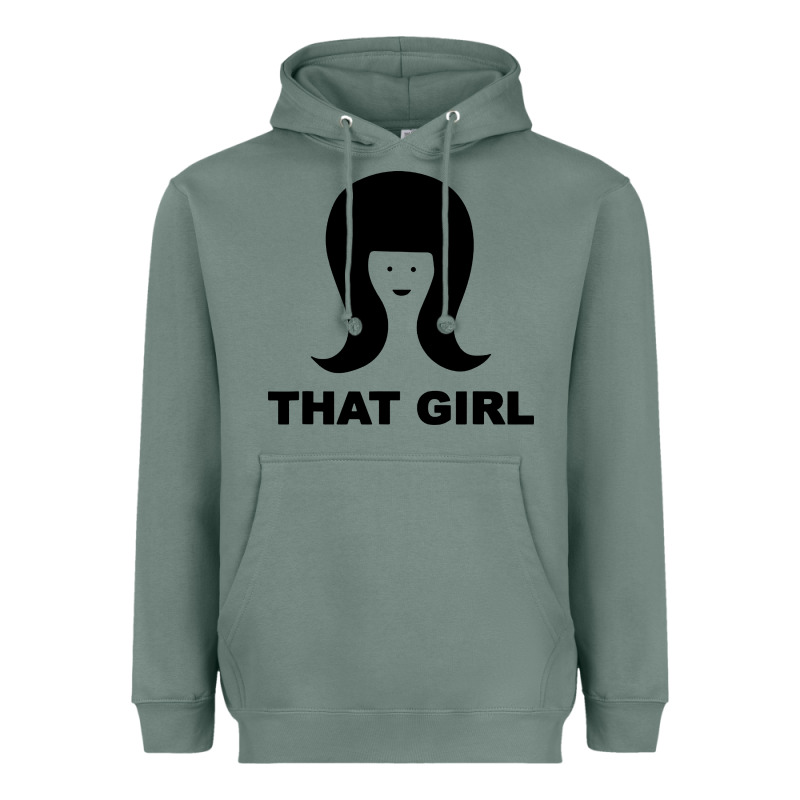 That Girl Heavyweight Hoodie by DesigneFamous | Teevron