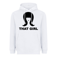 White that girl Heavyweight Hoodie - DesigneFamous