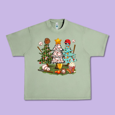 Baseball Trees Bbs Urban Heavy Tee Designed By Bundleandbundleshop