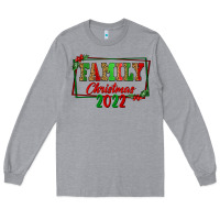 Heather Grey Family Christmas 2022 Long Sleeve Tee - FaDigitalArtStudio