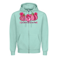 Seafoam in october we wear pink pumpkins Zipper Hoodie - AdoDesignShop