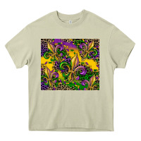 Mossy mardi gras fleur de lis Heavy Core Tee - CowGirlArtShop