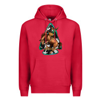 Cardinal bucking bronco arrowhead Premium Hoodie - Jasminsmagicworld