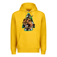 Lemon bucking bronco arrowhead Premium Hoodie - Jasminsmagicworld