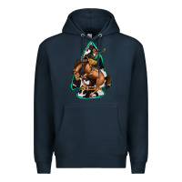 Navy bucking bronco arrowhead Premium Hoodie - Jasminsmagicworld