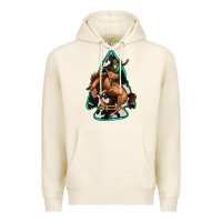 Tofu bucking bronco arrowhead Premium Hoodie - Jasminsmagicworld