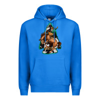 True Royal bucking bronco arrowhead Premium Hoodie - Jasminsmagicworld