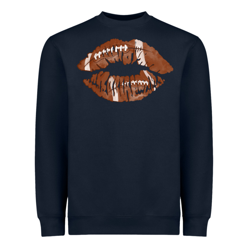 Football Lips Heavyweight Sweatshirt by AdoDesignShop | Teevron
