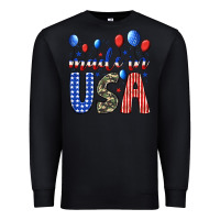 Black made in usa Premium Sweatshirt - JahusDesignShop