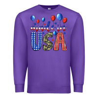 Purple made in usa Premium Sweatshirt - JahusDesignShop