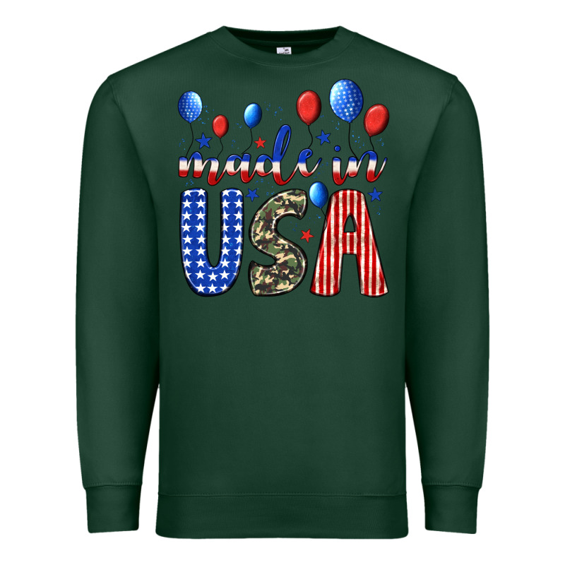 Made In Usa Premium Sweatshirt by JahusDesignShop | Teevron
