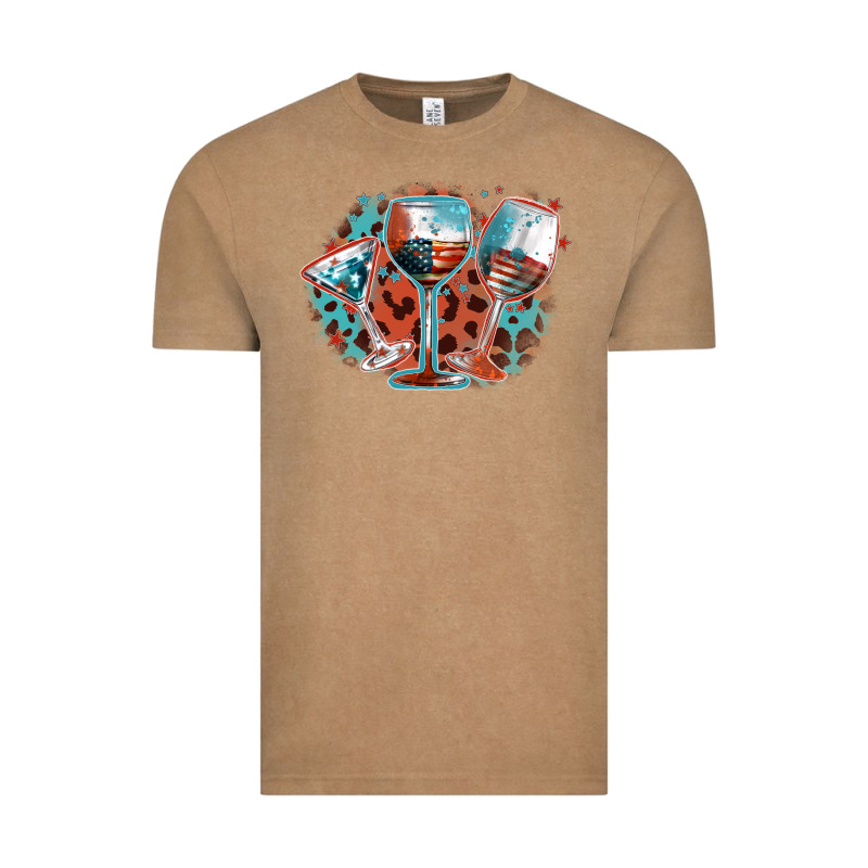 American Wines Vintage Tee by FaDigitalArtStudio | Teevron