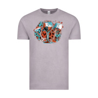 Vintage Zinc American wines Vintage Tee - FaDigitalArtStudio