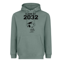 Sage funny graduation class of 2032 Heavyweight Hoodie - DesigneFamous