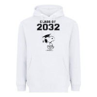 White funny graduation class of 2032 Heavyweight Hoodie - DesigneFamous