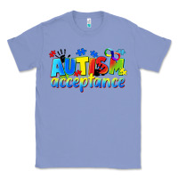 Colony Blue Autism acceptance Classic Tee - CowGirlArtShop