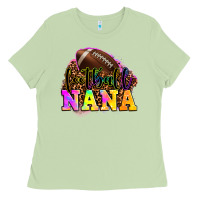 Matcha football nana Ladies Tee - OliviaCreatesArt