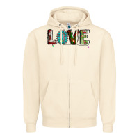 Sandshell love christmas gemstone Zipper Hoodie - AdoDesignShop