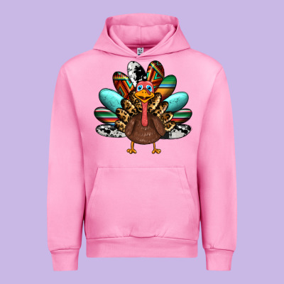 Thanksgiving Turkey Urban Hoodie Designed By Ranaportraitstore