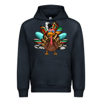 Navy thanksgiving turkey Urban Hoodie - RanaPortraitStore