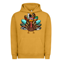 Pigment Peanut Butter thanksgiving turkey Urban Hoodie - RanaPortraitStore