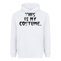 White halloween costume ideas Heavyweight Hoodie - DesigneFamous