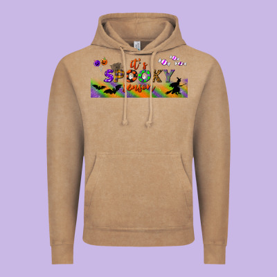 It's Spooky Season Libbey Glass Vintage Hoodie Designed By Bundleandbundleshop