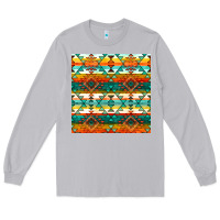 Moon Dust native american aztec seamless pattern 1 Long Sleeve Tee - BundleAndBundleShop