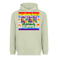 Matcha what a beautiful day to respect other people's pronouns  tumbler Heavyweight Hoodie - JahusDesignShop