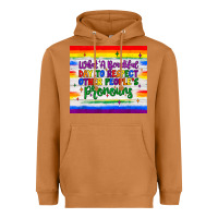 Meerkat what a beautiful day to respect other people's pronouns  tumbler Heavyweight Hoodie - JahusDesignShop