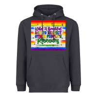 Smoke what a beautiful day to respect other people's pronouns  tumbler Heavyweight Hoodie - JahusDesignShop