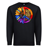 Black love is love Premium Sweatshirt - JahusDesignShop