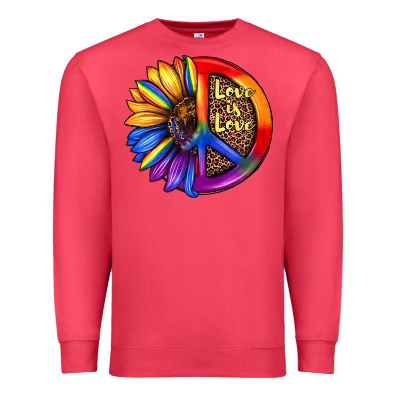 Love Is Love Premium Sweatshirt by JahusDesignShop | Teevron
