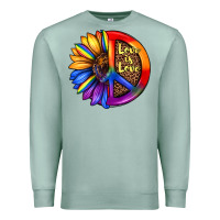 Seafoam love is love Premium Sweatshirt - JahusDesignShop