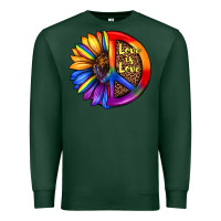 Sports Green love is love Premium Sweatshirt - JahusDesignShop