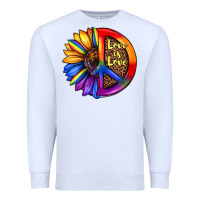 White love is love Premium Sweatshirt - JahusDesignShop