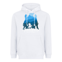 White horizon zero dawn Heavyweight Hoodie - DesigneFamous