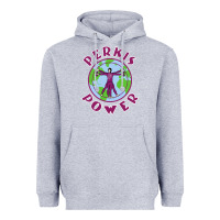Heather Grey heavyweights power Heavyweight Hoodie - DesigneFamous