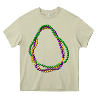 Mardi Gras Beads Heavy Core Tee | Teevron