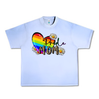Grape Ice pride mom Urban Heavy Tee - FaDigitalArtStudio