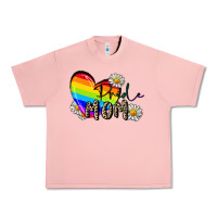 Salmon pride mom Urban Heavy Tee - FaDigitalArtStudio